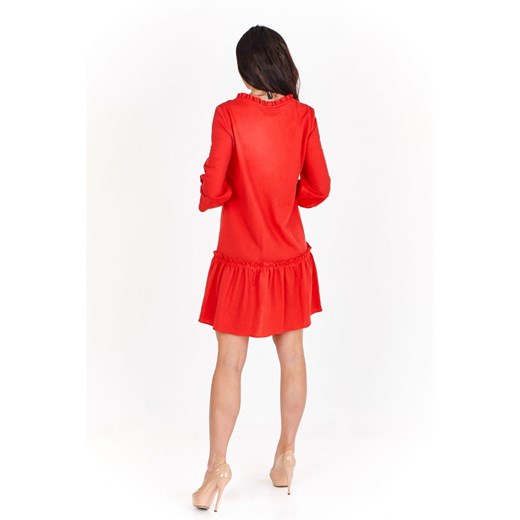 Sukienka Lattore czerwona casual na sylwestra 