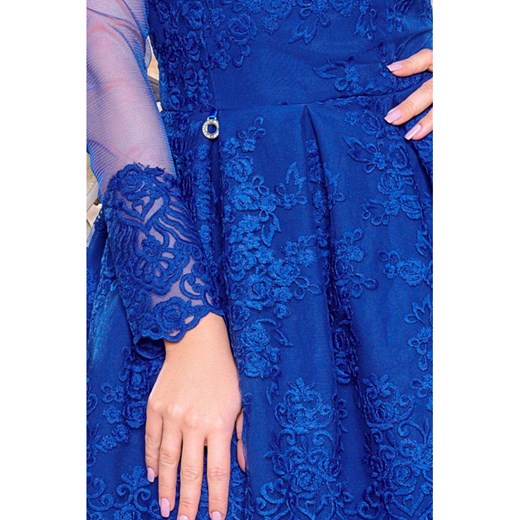 Sukienka Ptakmoda.com na bal mini na wesele rozkloszowana elegancka