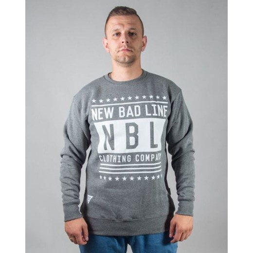 Bluza męska Newbadline z napisami 