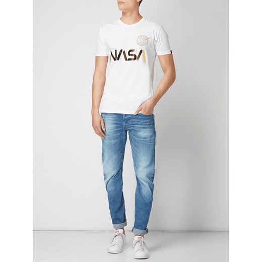 T-shirt z nadrukiem NASA Alpha Industries  XL Peek&Cloppenburg 
