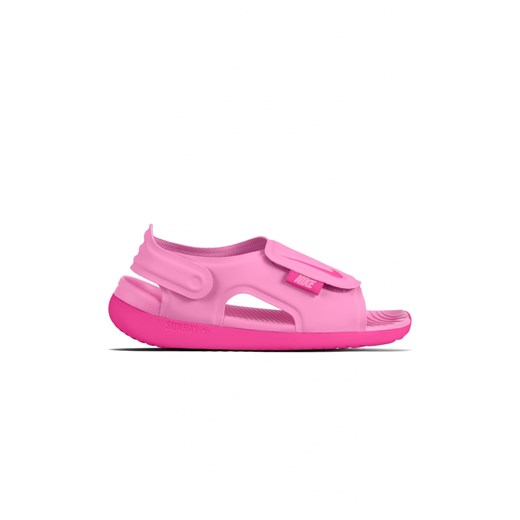 Sandały dziecięce różowe Nike na rzepy 