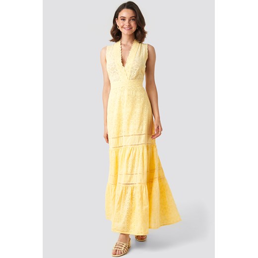 MANGO Formen Dress - Yellow  Mango M NA-KD