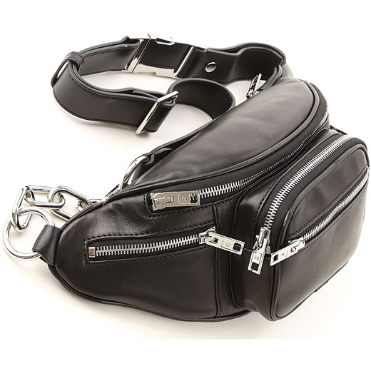 Alexander Wang Torba na Ramię dla Kobiet, czarny, Lamb Nappa Leather, 2019 Alexander Wang One Size RAFFAELLO NETWORK
