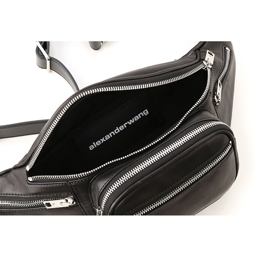 Alexander Wang Torba na Ramię dla Kobiet, czarny, Lamb Nappa Leather, 2019 Alexander Wang One Size RAFFAELLO NETWORK