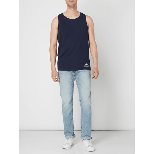T-shirt męski Tommy Jeans bez wzorów bez rękawów 