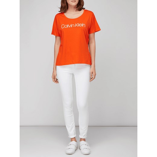 T-shirt z nadrukiem z logo Calvin Klein Womenswear  S Peek&Cloppenburg 