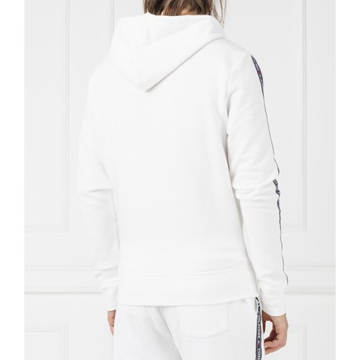 Bluza sportowa biała Tommy Hilfiger bez wzorów jesienna 