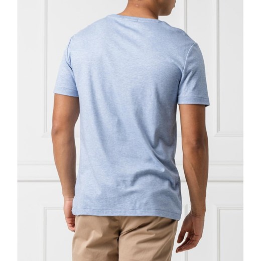 T-shirt męski niebieski Polo Ralph Lauren z krótkim rękawem 