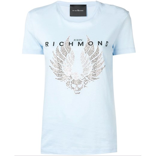 T-shirt z cekinami (2 kolory) - John Richmond M DPL   S dantestore.pl