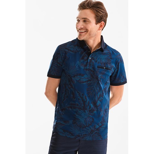 T-shirt męski Westbury Premium niebieski 