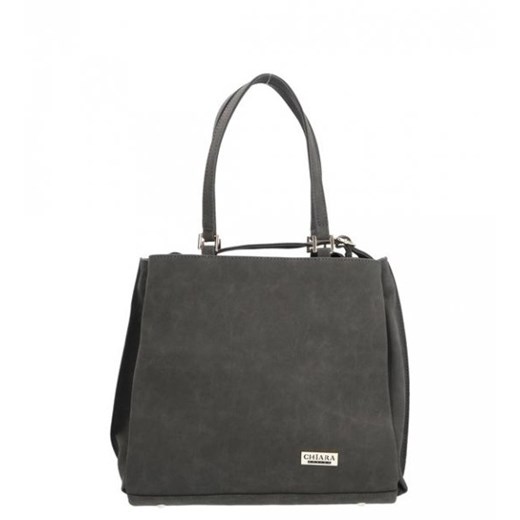 Shopper bag czarna Chiara Design bez dodatków 