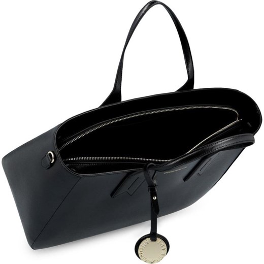 Shopper bag Emporio Armani bez dodatków elegancka 