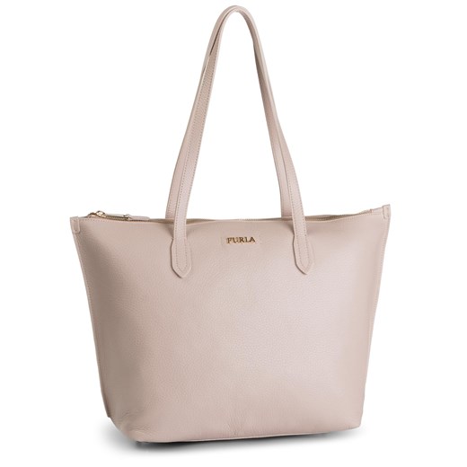 Shopper bag Furla elegancka na ramię matowa 