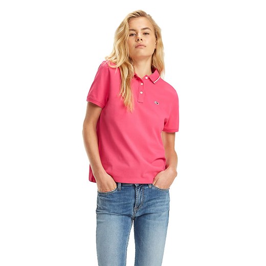 Bluzka damska Tommy Jeans różowa casual 