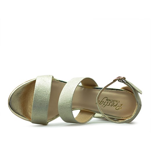 Sandały Prestige 2007/051 Złote lico  Prestige  Arturo-obuwie