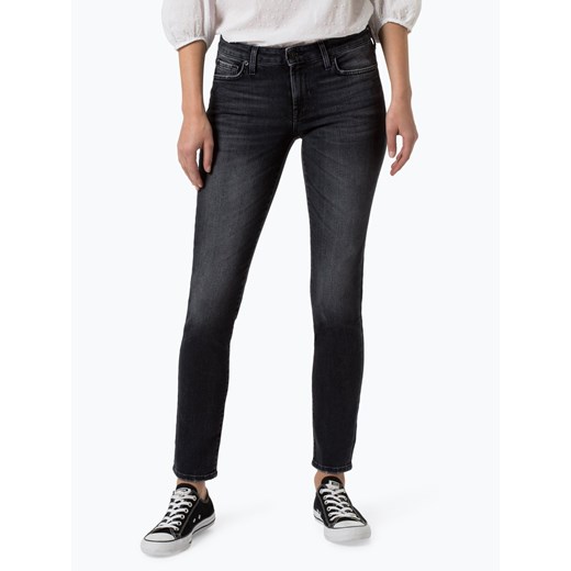 7 For All Mankind - Jeansy damskie – Pyper Crop, czarny  7 for all mankind 31 vangraaf