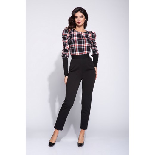 Bluzka w kratę Bien Fashion M ptakmoda.com