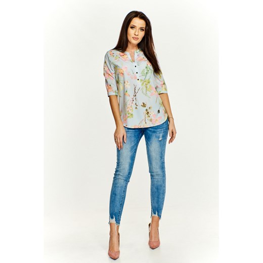 Bluzka ze stójką La Blanche 40 ptakmoda.com