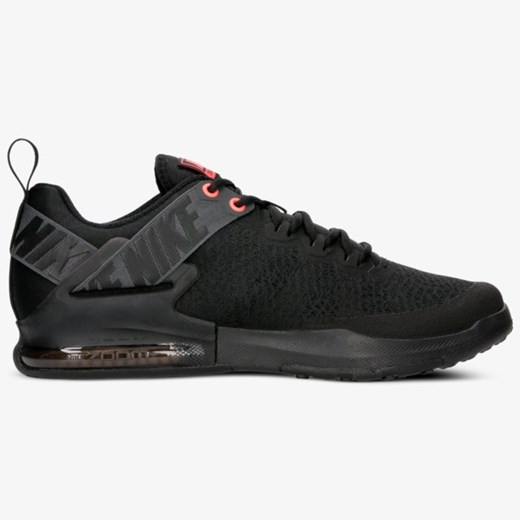 Buty sportowe męskie Nike zoom czarne sznurowane na wiosnę 