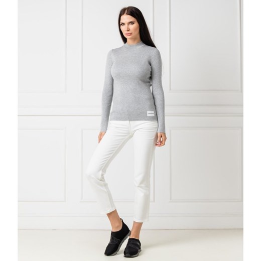 Calvin Klein Jeans Sweter | Regular Fit | z dodatkiem wełny Calvin Klein  XS Gomez Fashion Store