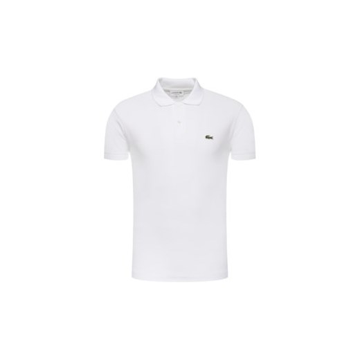 Lacoste t-shirt męski biały z krótkim rękawem 