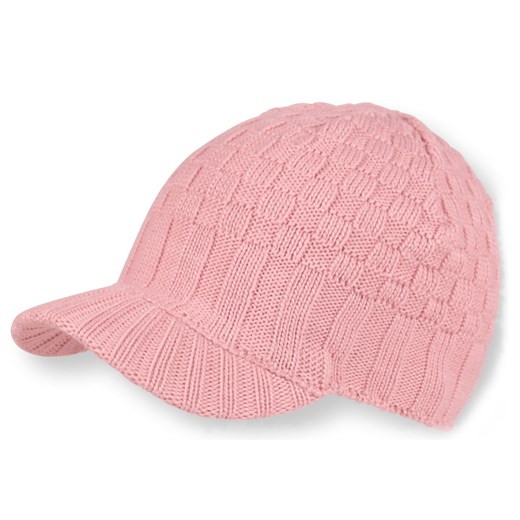 Walker Checks Róż - czapka z daszkiem - czapka zimowa czapki-co rozowy czapka