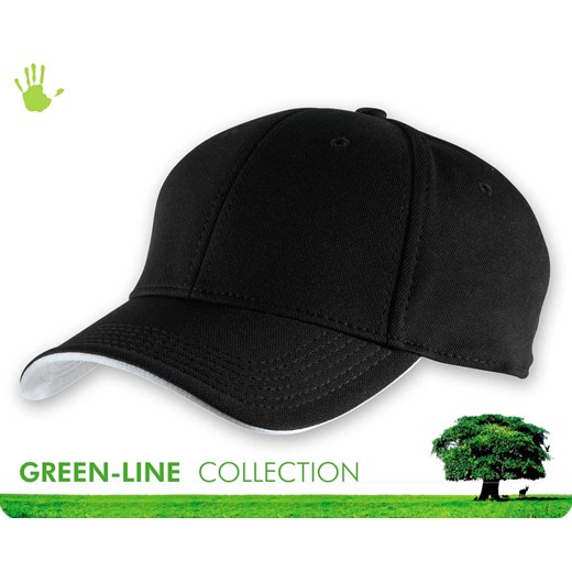 Green House Czarny czapki-co czarny bejsbolówki