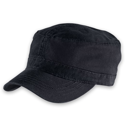 Uniform Czarny - czapka z daszkiem czapki-co czarny bawełniane