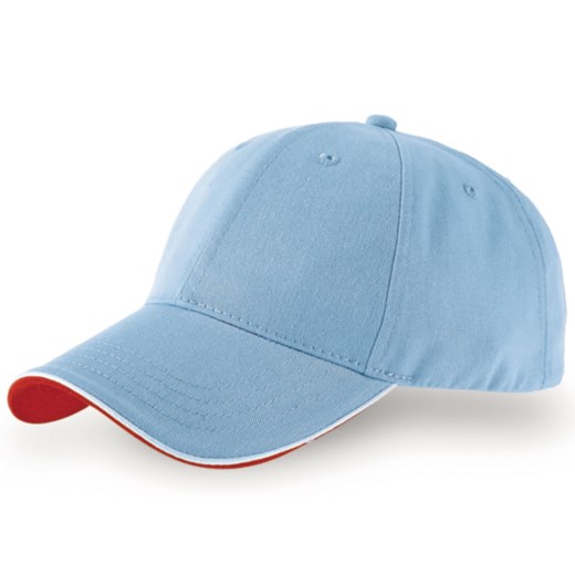 Zoom Piping Sandwicz Błękitny - czapka z daszkiem czapki-co niebieski czapka