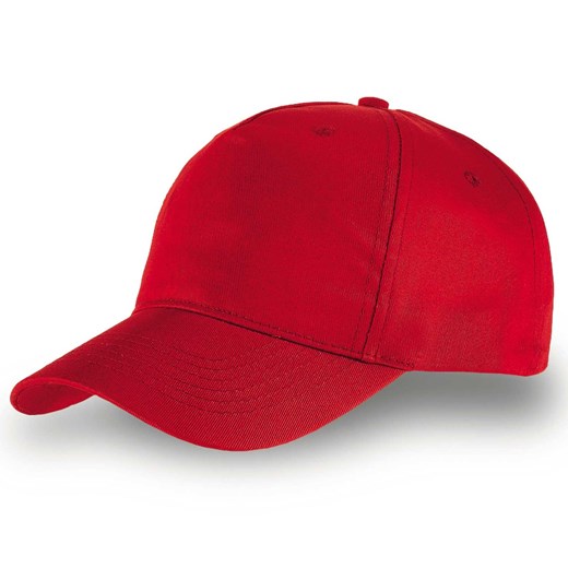 Low Promo - Czerwony - czapka z daszkiem czapki-co czerwony bawełniane