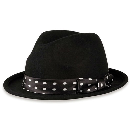 Scarface Czarny - kapelusz czapki-co czarny groszki