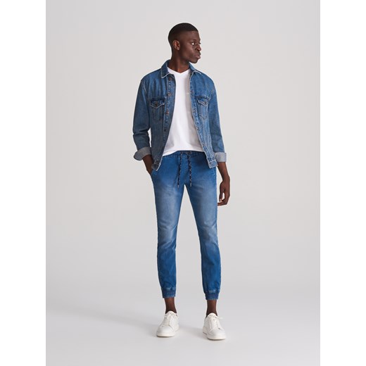 Reserved - Spodnie jeansowe jogger - Niebieski  Reserved 29 