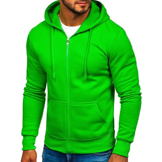 Denley bluza męska bez wzorów 