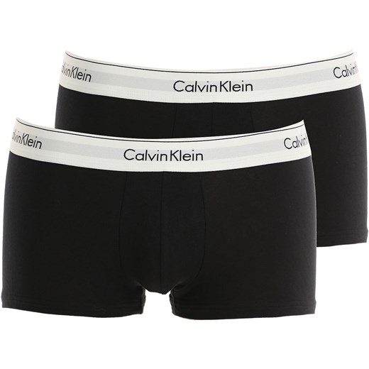 Calvin Klein Bokserki Obcisłe dla Mężczyzn, Bokserki, 2 Pack, czarny, Bawełna, 2019, L M S XL  Calvin Klein S RAFFAELLO NETWORK