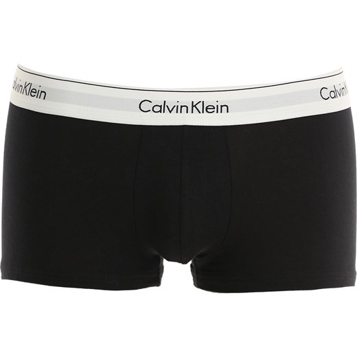 Calvin Klein Bokserki Obcisłe dla Mężczyzn, Bokserki, 2 Pack, czarny, Bawełna, 2019, L M S XL Calvin Klein  XL RAFFAELLO NETWORK