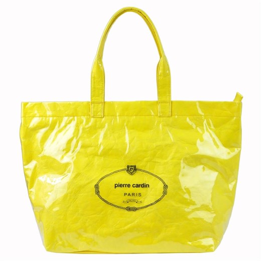 Shopper bag Pierre Cardin lakierowana duża 