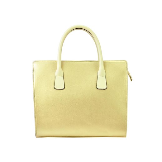 Shopper bag Patrizia Piu duża ze skóry matowa elegancka 