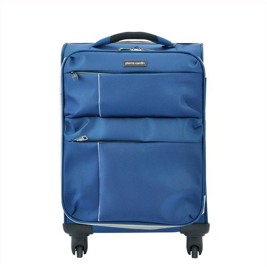 Niebieska walizka Pierre Cardin dla mężczyzn 