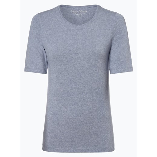 Franco Callegari - T-shirt damski, niebieski  Franco Callegari 44 vangraaf