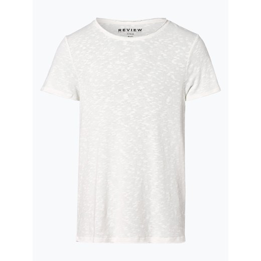 Review - T-shirt męski, biały Review  L vangraaf