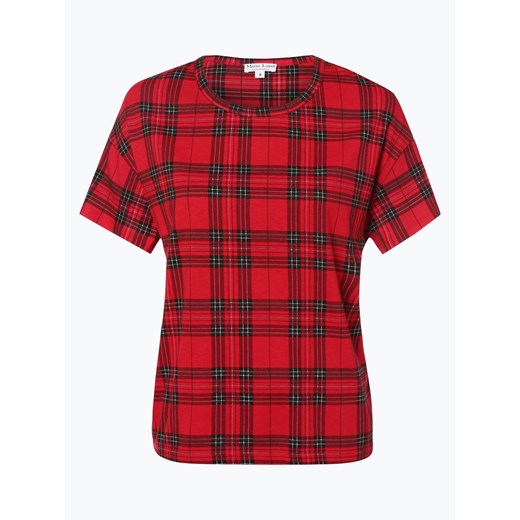 Marie Lund - T-shirt damski, czerwony  Marie Lund L vangraaf