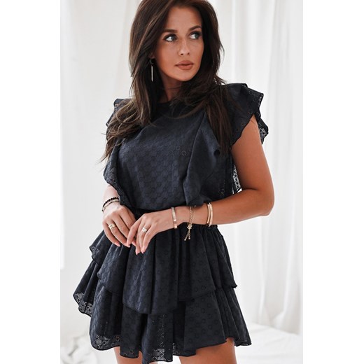 Sukienka ażurowa Doris II - Granatowa Rose Boutique  uniwersalny 