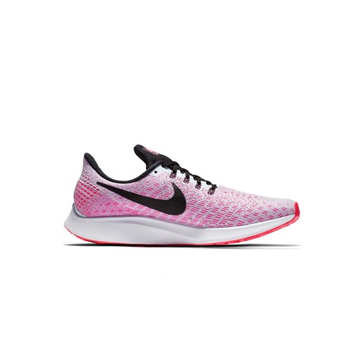 Buty sportowe damskie różowe Nike do biegania zoom wiązane 