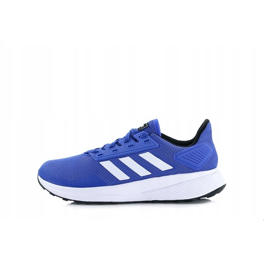 Buty sportowe męskie niebieskie Adidas Neo duramo sznurowane 
