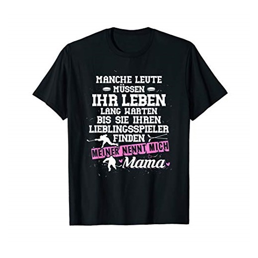 Hokej na lodzie Matka T-shirt: Ulubiony gracz Nomint Mich Mama
