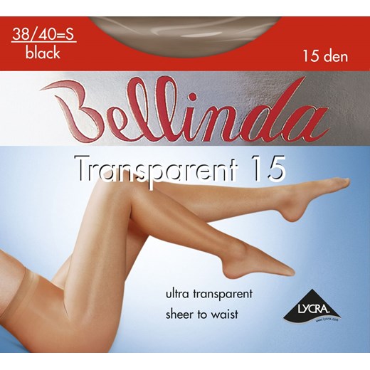 Transparent 15 den Be222000 rajstopy