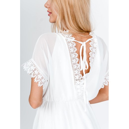 Biała sukienka Zoio 