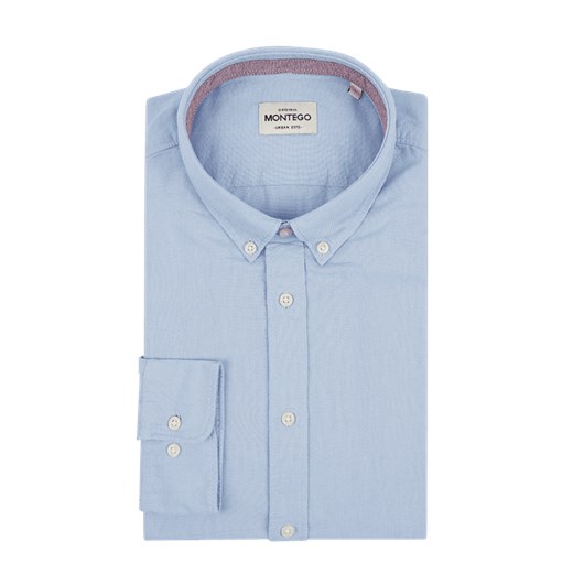 Koszula casualowa o wąskim kroju z tkaniny Oxford  Montego XL Peek&Cloppenburg 