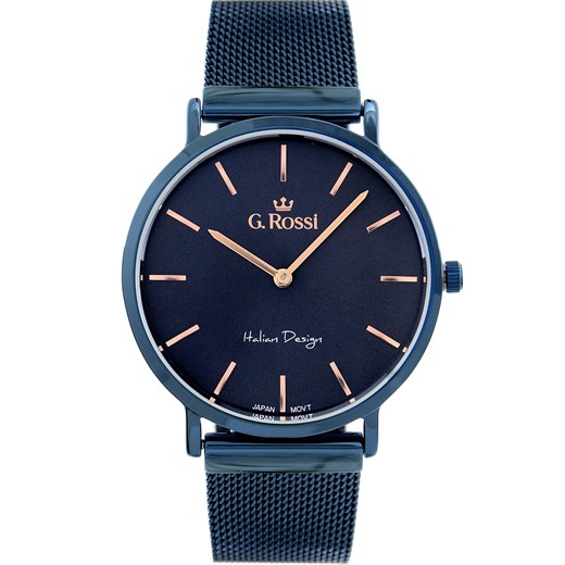 Zegarek Gino Rossi niebieski analogowy 