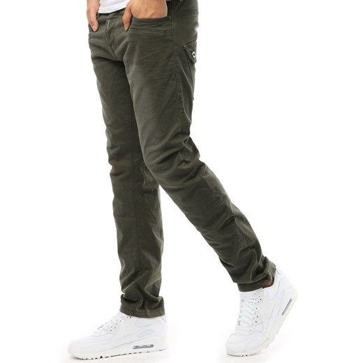 Spodnie męskie jeansowe szare (ux1940)  Dstreet 31 wyprzedaż  